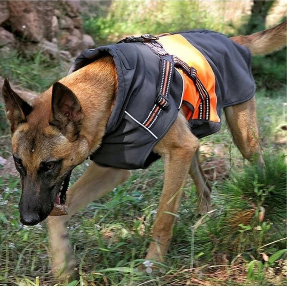 Asmpets Dog Clothes Winter Warm Dog Clothes‎ Waterproof Pet Vest Jacket  size 3X